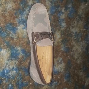 MARTIN Dingman slip on shoe suede leather  size 9